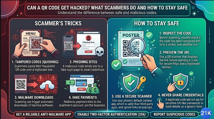 Can a QR Code Get Hacked? What Scammers Do and How to Stay Safe