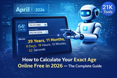 Why "I'm 27 Years Old" Isn't Always Enough — How to Calculate Your Exact Age for Any Official Purpose