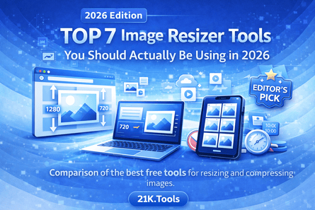 Top 7 Free Image Resizer Tools in 2026